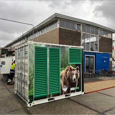 Stroomstoring Glasfabriek