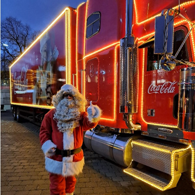 Coca Cola truck 2022